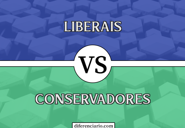 Diferença entre liberais e conservadores