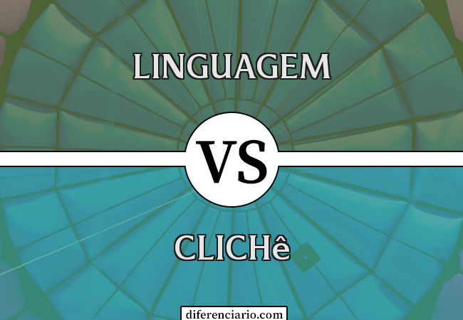 Diferença entre linguagem e clichê