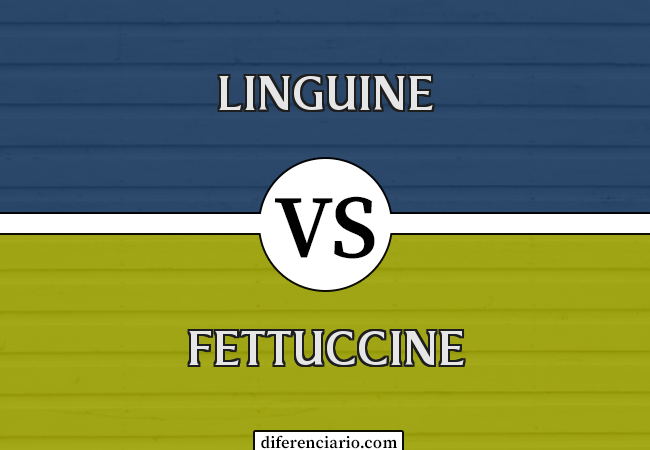 Diferença entre Linguine e Fettuccine