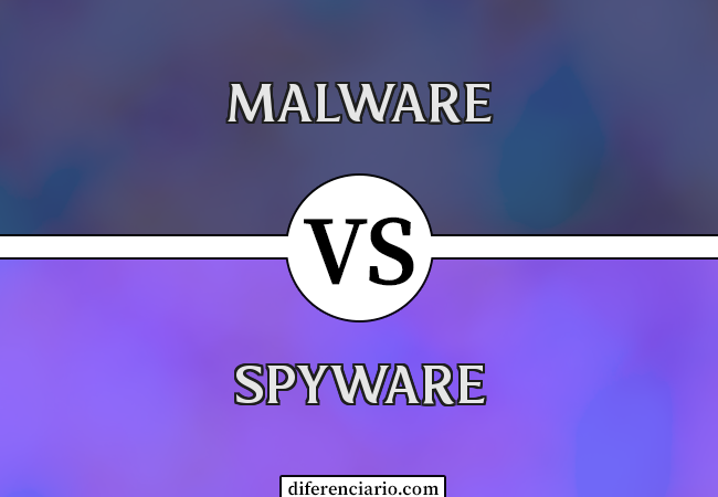 Diferença entre malware e spyware