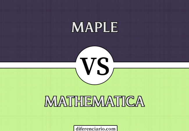 Diferença entre Maple e Mathematica