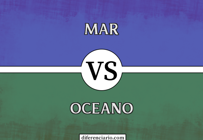 Diferença entre mar e oceano