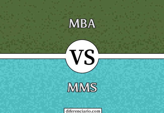 Diferença entre MBA e MMS