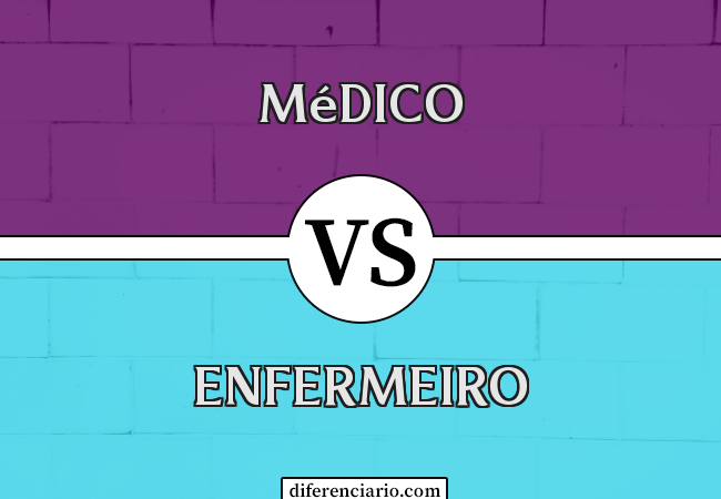 Diferença entre médico e enfermeiro