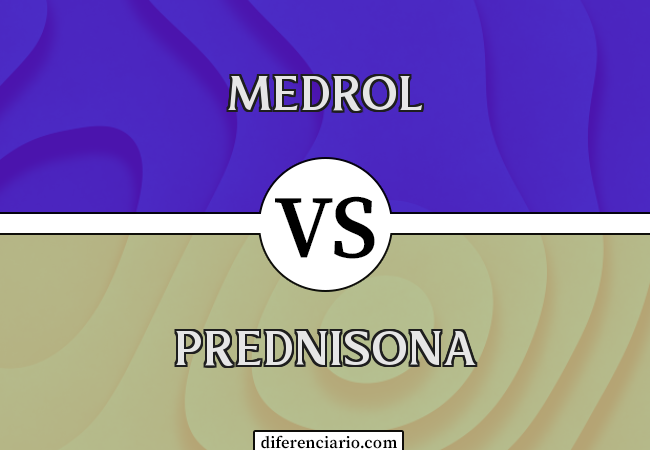 Diferença entre Medrol e Prednisona