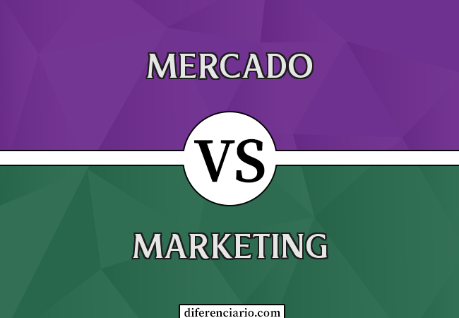 Diferença entre mercado e marketing