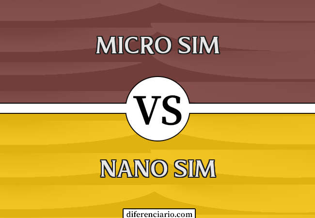 Diferença entre Micro SIM e Nano SIM