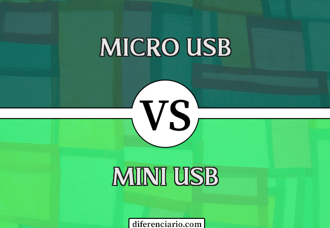 Diferença entre Micro USB e Mini USB
