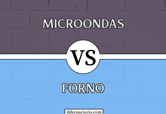 Diferença entre microondas e forno