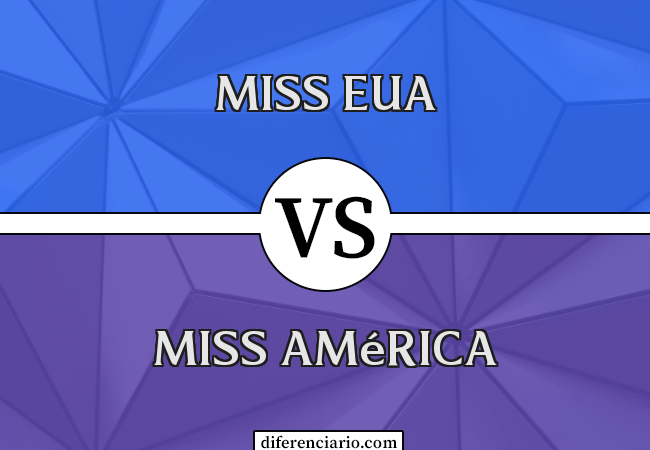 Diferença entre Miss EUA e Miss América