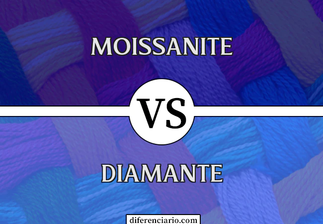 Diferença entre Moissanite e Diamante
