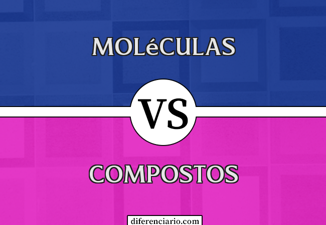 Diferença entre moléculas e compostos