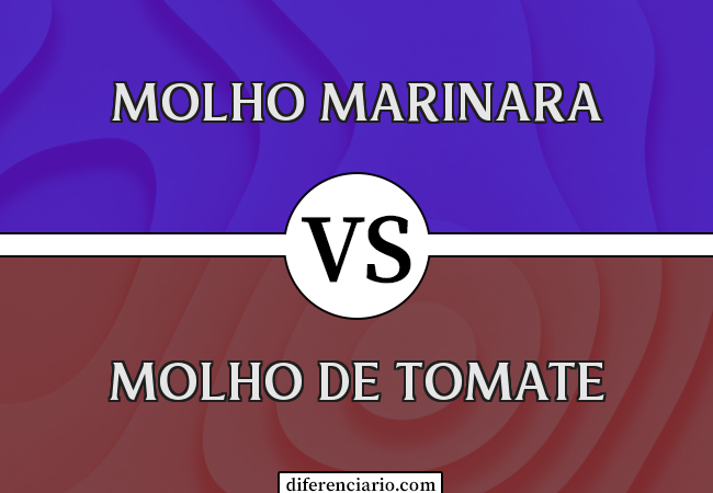 Diferença entre molho marinara e molho de tomate