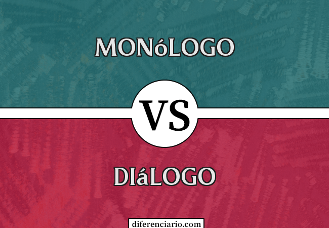 Diferença entre Monólogo e Diálogo