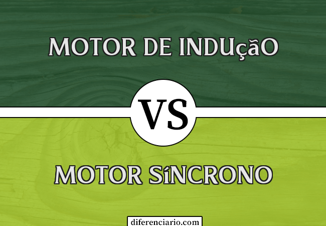 Diferença entre motor de indução e motor síncrono