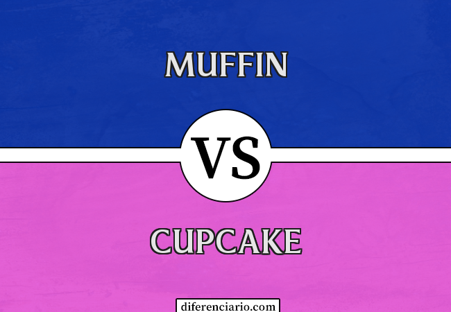 Diferença entre muffin e cupcake