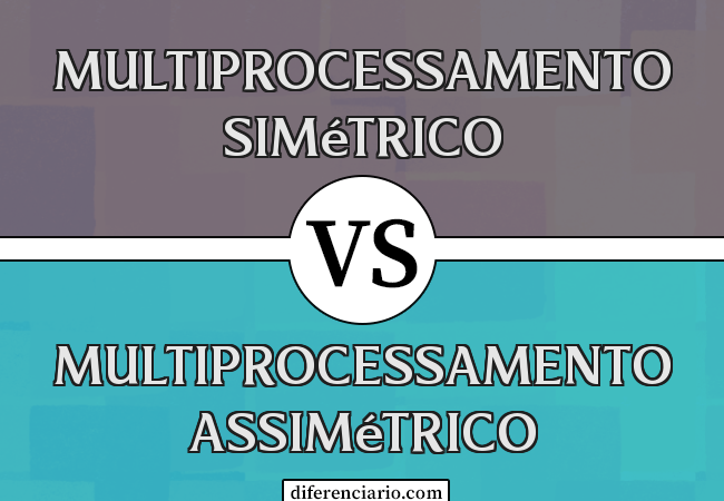 Diferença entre multiprocessamento simétrico e multiprocessamento assimétrico