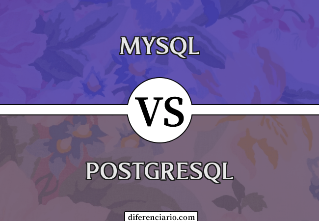 Diferença entre MySQL e PostgreSQL