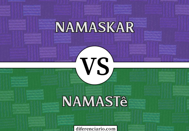 Diferença entre Namaskar e Namastê