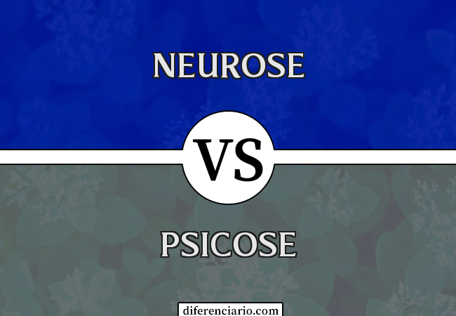 Diferença entre neurose e psicose