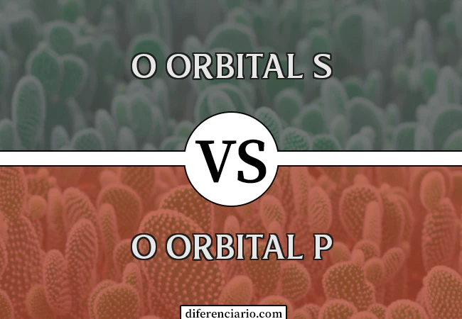 Diferença entre o orbital S e o orbital P