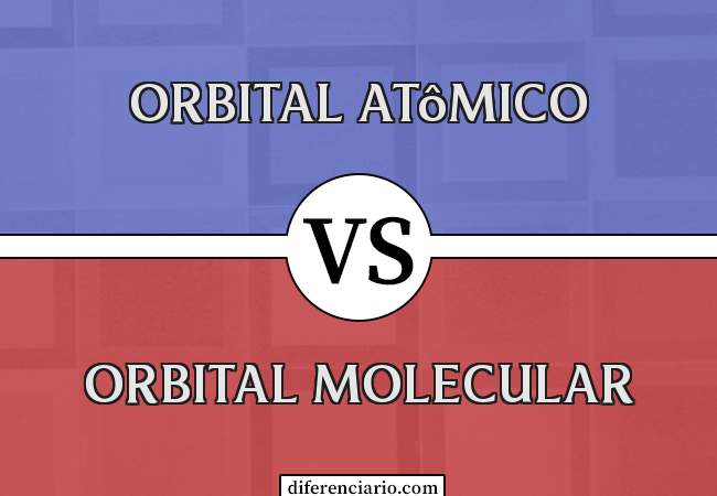 Diferença entre orbital atômico e orbital molecular