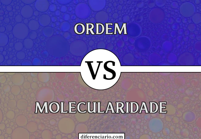 Diferença entre Ordem e Molecularidade