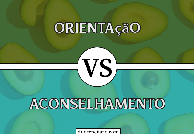 Diferença entre orientação e aconselhamento