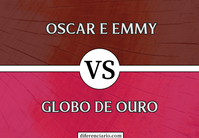 Diferença entre Globo de Ouro, Oscar e Emmy