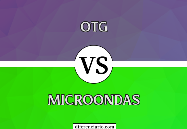 Diferença entre OTG e microondas