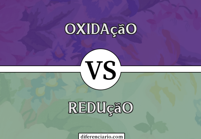 Diferença entre oxidação e redução