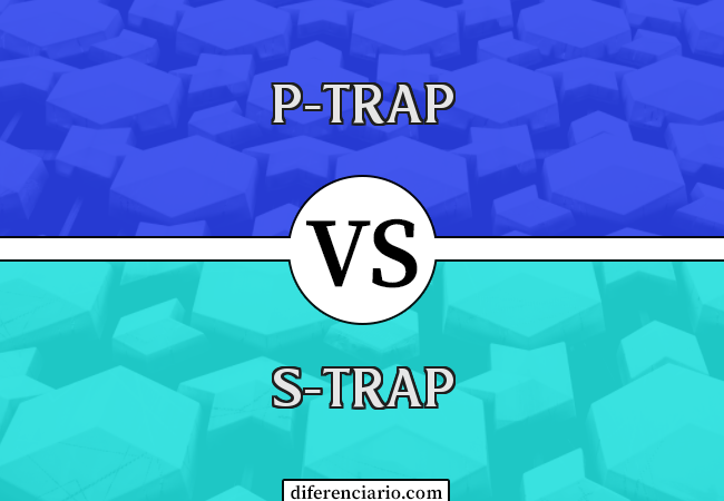 Diferença entre P-Trap e S-Trap