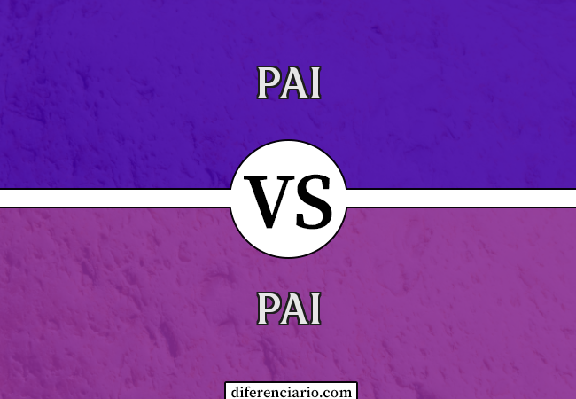 Diferença entre pai e pai