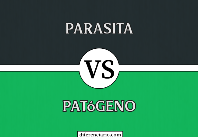 Diferença entre parasita e patógeno
