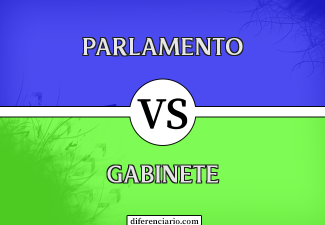 Diferença entre Parlamento e Gabinete