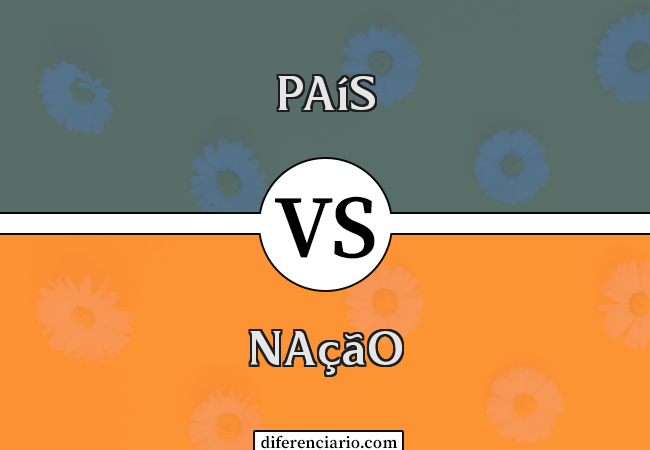 Diferença entre país e nação