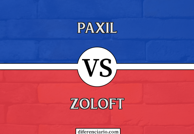 Diferença entre Paxil e Zoloft