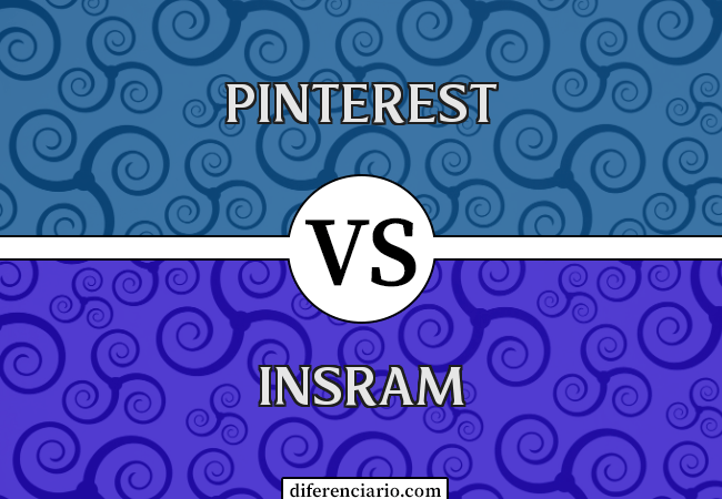 Diferença entre Pinterest e Insram