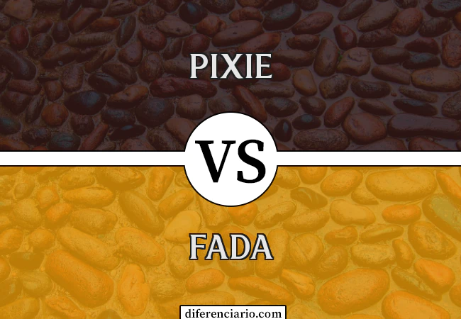 Diferença entre Pixie e Fada