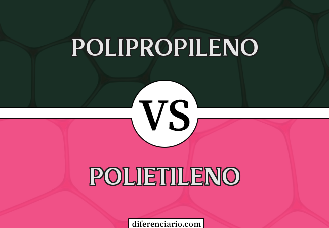 Diferença entre polipropileno e polietileno