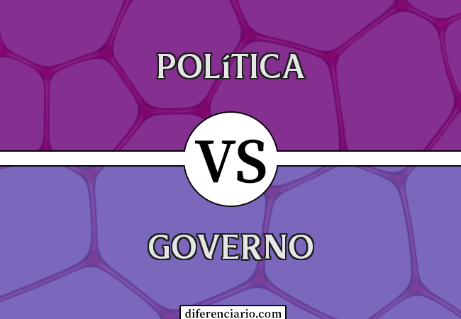 Diferença entre política e governo