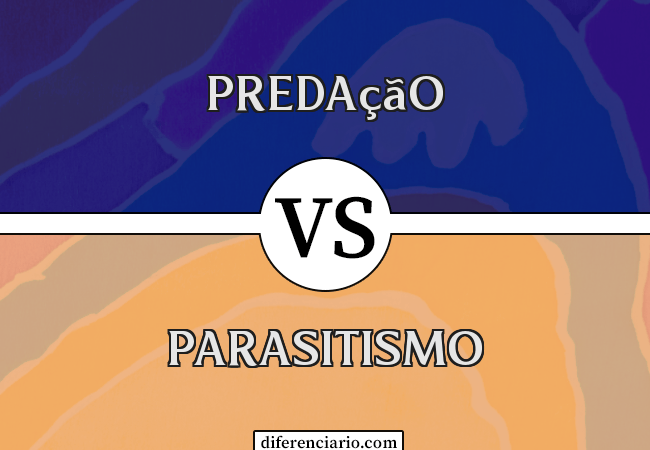 Diferença entre predação e parasitismo