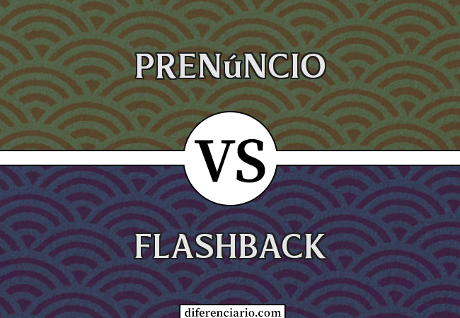 Diferença entre prenúncio e flashback