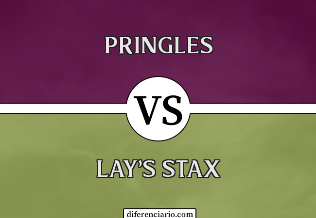 Diferença entre Pringles e Lay's Stax