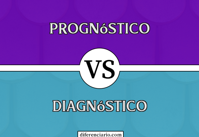 Diferença entre prognóstico e diagnóstico