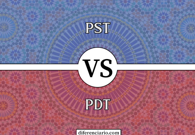 Diferença entre PST e PDT