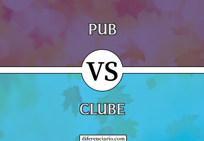 Diferença entre pub e clube