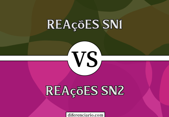 Diferença entre reações SN1 e reações SN2