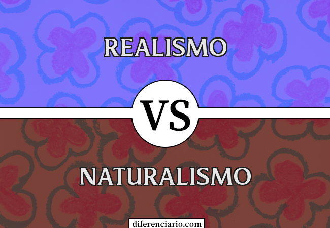 Diferença entre realismo e naturalismo