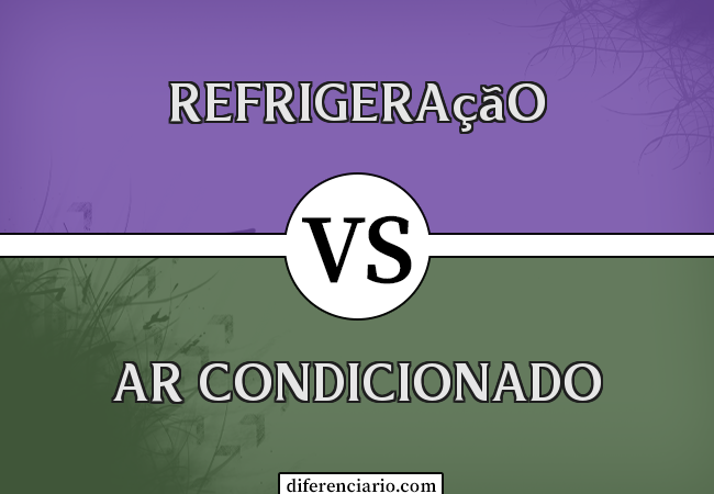 Diferença entre refrigeração e ar condicionado